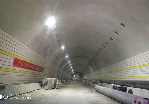 大嶺埂隧道 LED隧道燈項目