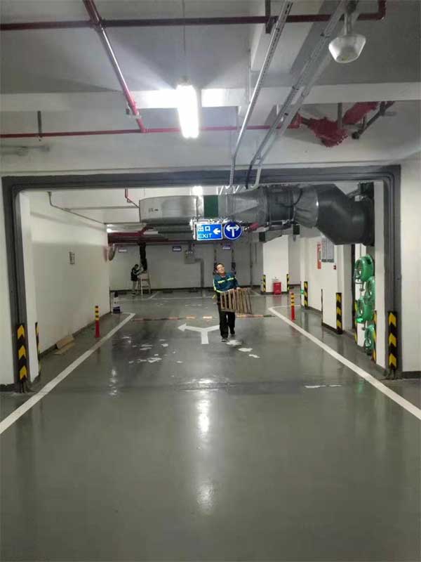 深圳地下停車場LED節能改造項目